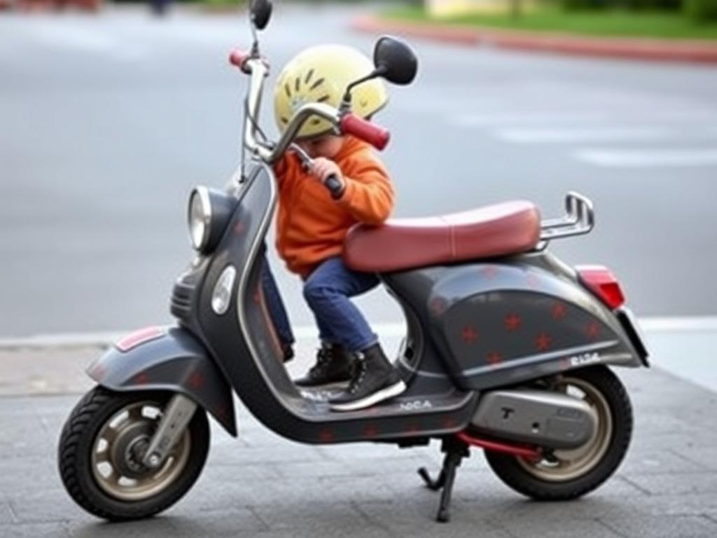 DIY récup' : un scooter pour enfant