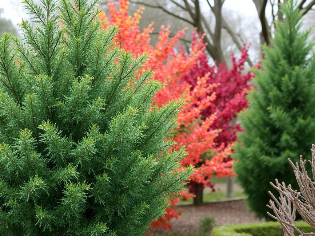 Choisir les arbres à feuillage persistant au jardin