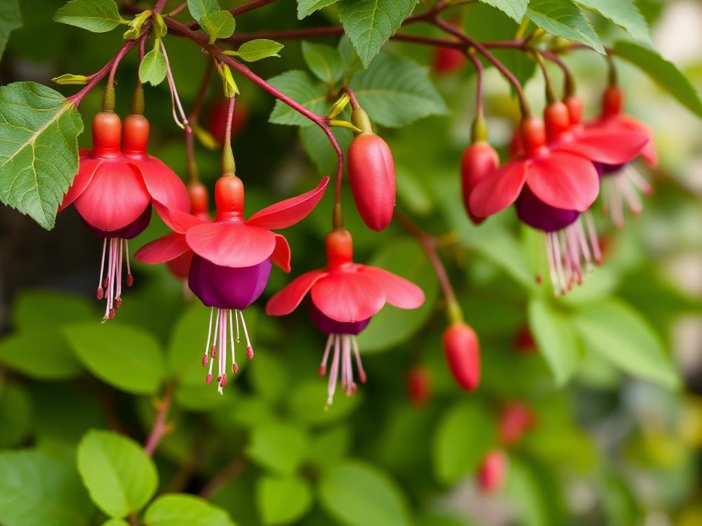 Planter le fuchsia